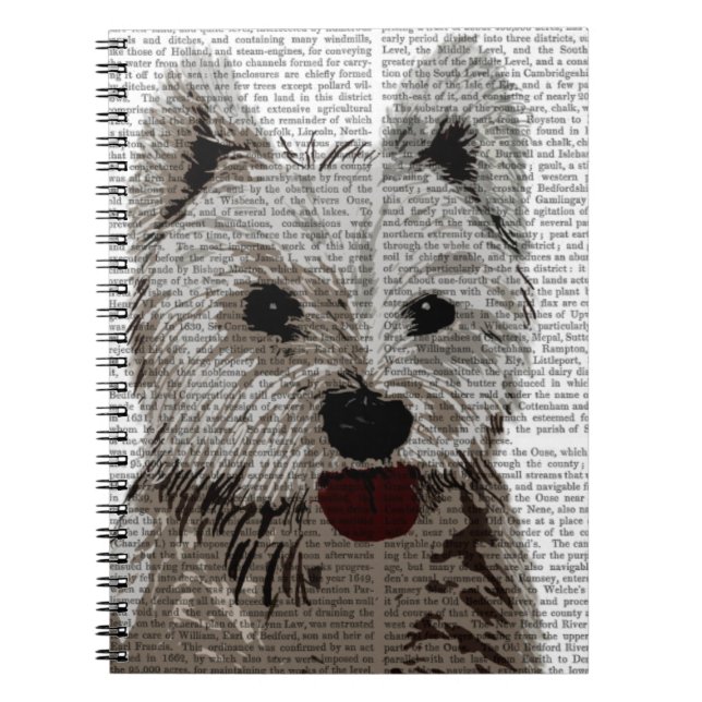 Carnet Plaine Terrier de West Highland (Devant)