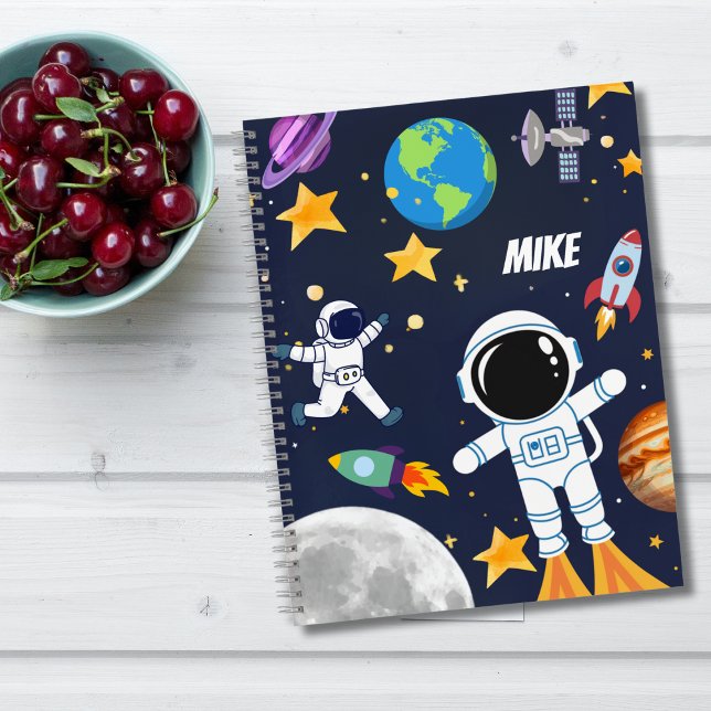 Carnet Plaisir Space Astronaut Planet, Jote Kid sketch ar (Créateur téléchargé)