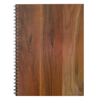 Carnet Plancher en bois foncé de grain