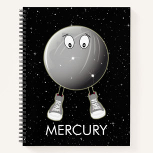 Carnet Planète Mercure & Étoiles