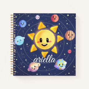 Carnet Planètes Galaxie spatiale