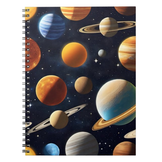 Carnet Planètes spatiales 2 (Devant)