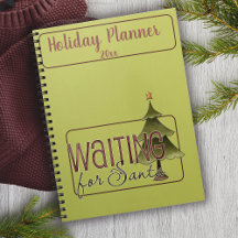 Planificateur de vacances de Noël pour l'arbre en