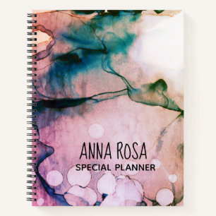 Carnet *~* Planificateur d'événements Chic Feminine Girly