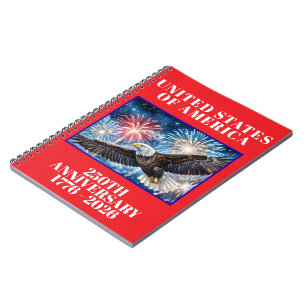 Carnet Planificateur patriotique du 250e anniversaire des