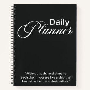 Carnet Planificateur quotidien