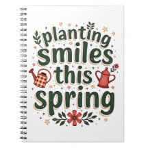 Planter sourires Fermier mignon Printemps Vie agri