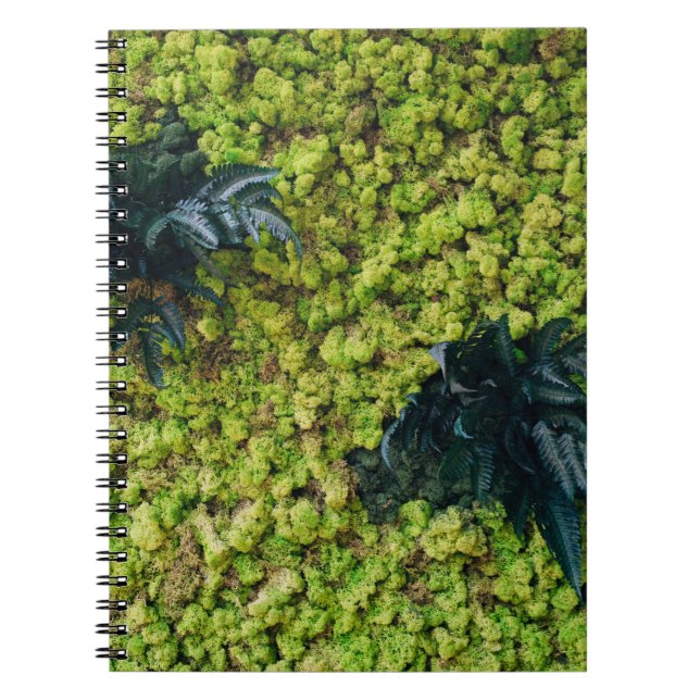 Carnet Plantes à feuilles vertes (Devant)
