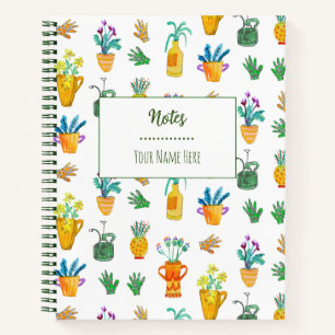 Carnet Plantes de la maison Whimsical mignon Boho à la ma