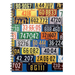 Carnet Plaques de licence par H. Wilson Smith
