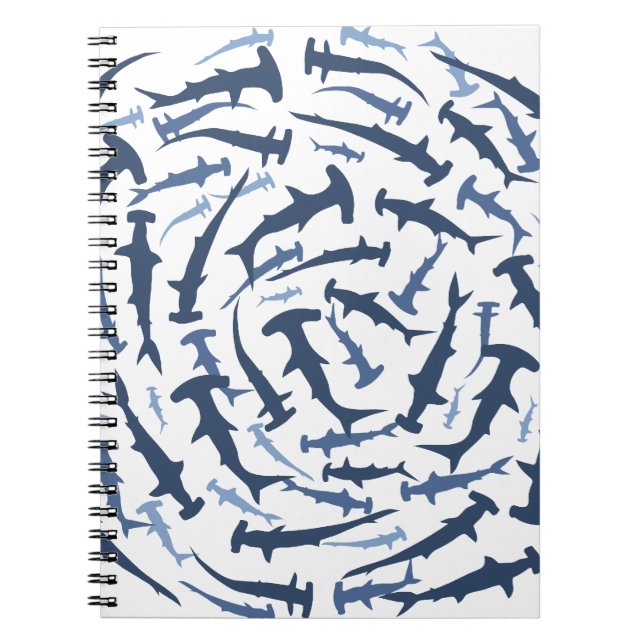 Carnet plongée à l'air de requin de poisson-marteau de (Devant)
