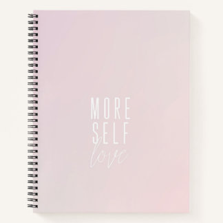 Carnet Plus d'auto-amour grand ordinateur portable Spiral