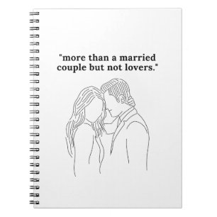 Carnet Plus qu'un couple marié, mais pas amoureux