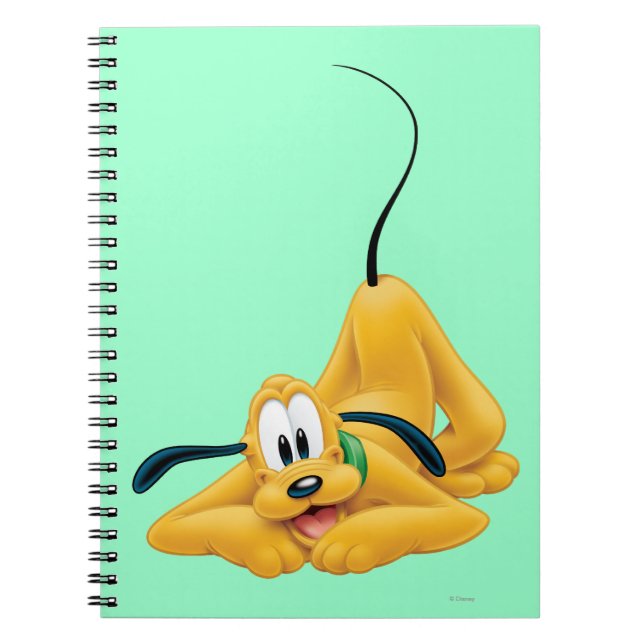 Carnet Pluto | Couché (Devant)