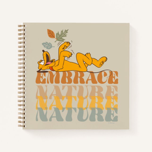 Carnet Pluto | Embrasser la nature (Devant)