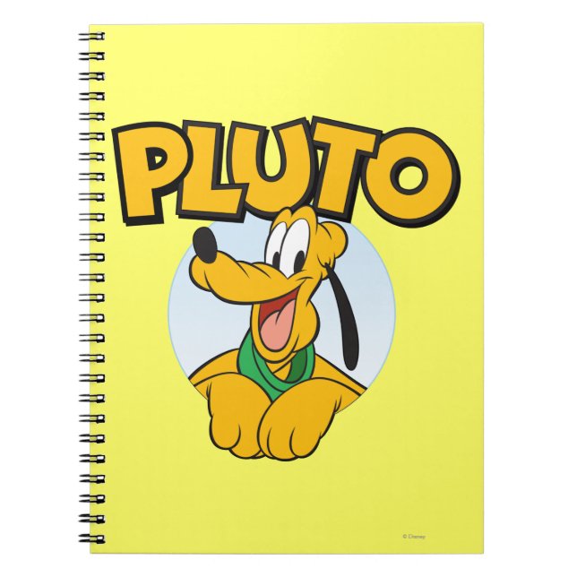 Carnet Pluto | Pompe avec nom (Devant)