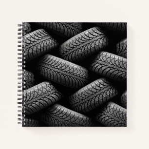 Carnet Pneus de voiture noir