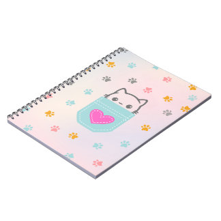 Carnet Poche pleine d'amour Kitty