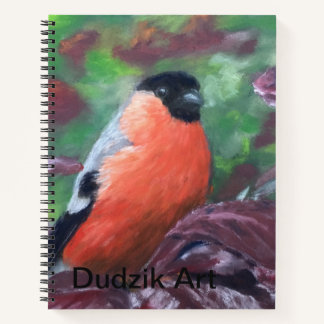 Carnet Pochette de sac Cosmétique Bullfinch Wild Bird