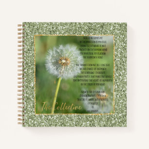 Carnet Poème collectif (écrit par moi)    