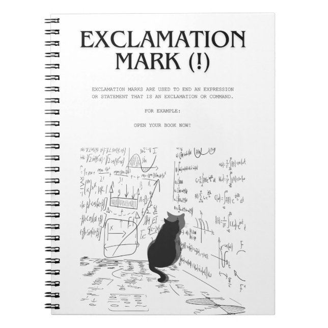 Carnet Point d'exclamation (Devant)