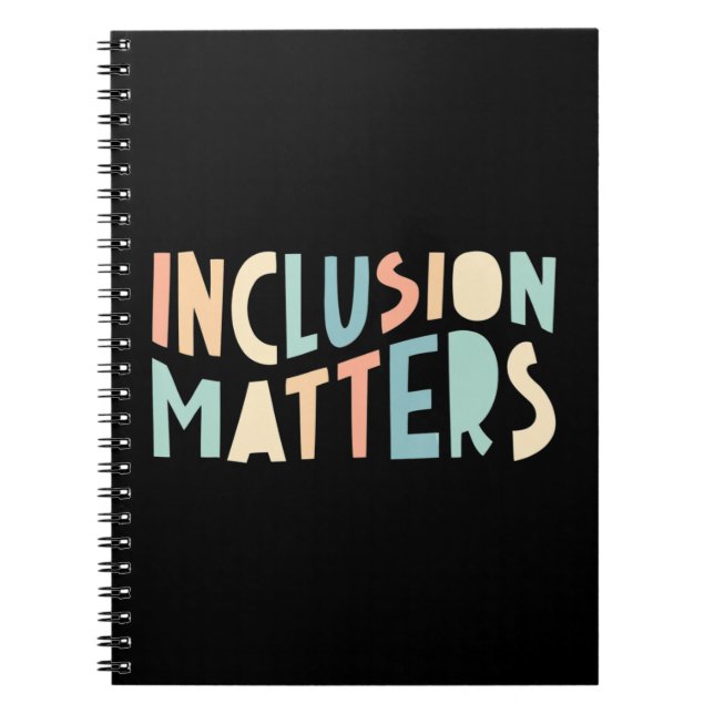 Carnet Point d'inclusion, Chemise d'éducation spéciale, M (Devant)