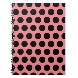 Carnet Pois noir