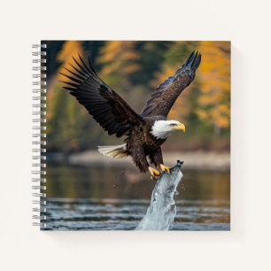 Carnet Poisson de capture d'aigle