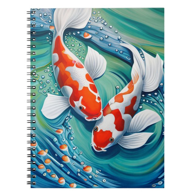 Carnet Poisson koi (Devant)