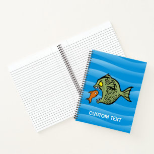 Carnet Poisson taupe