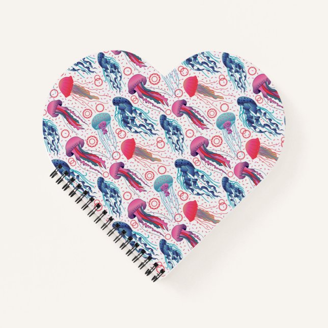 Carnet Poissons de gelée colorée (Devant)