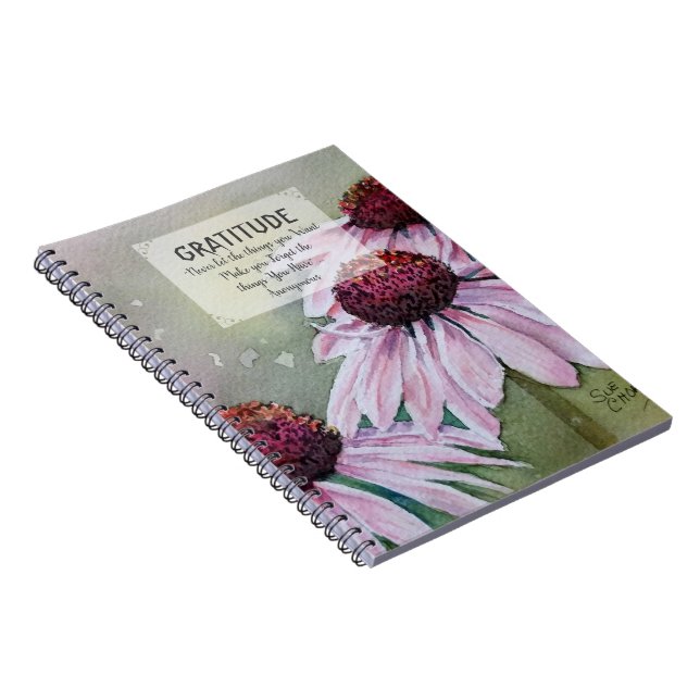 Carnet Poissons Roses Gratitude (Côté Droit)