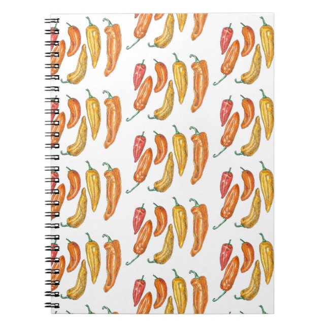 Carnet Poivrons doux (Devant)