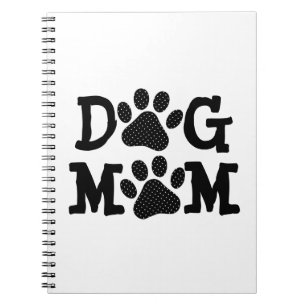 Carnet Polka Dot DOG MOM Pawprints