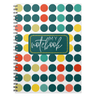 Carnet Polka dot My Notebook for daily writing