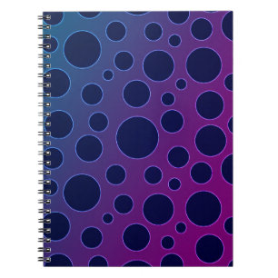 Carnet Polka violette