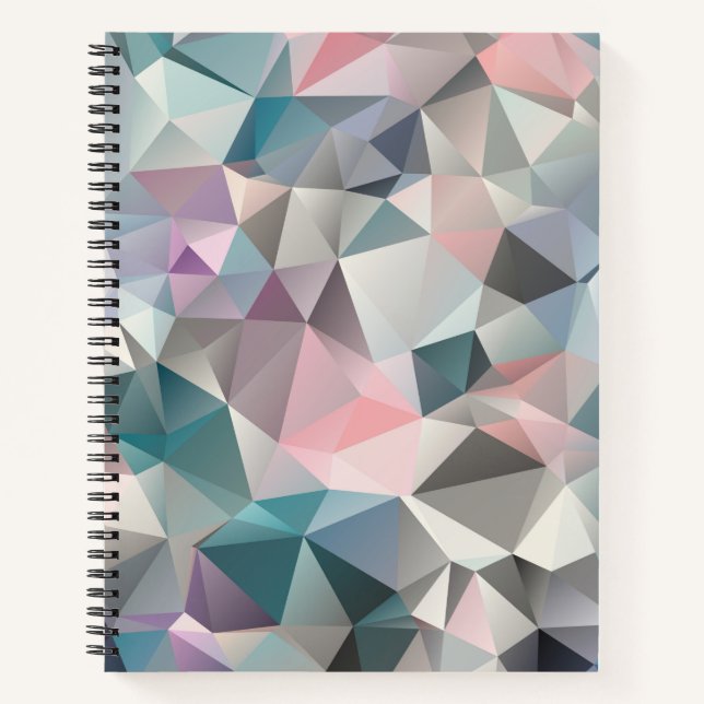 Carnet polygonaux, triangles (Devant)