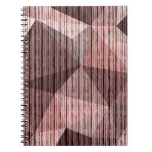 Carnet Polygone de texture beige et brune