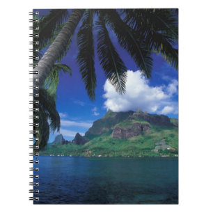 Carnet Polynésie française, Moorea. Cooks Bay.Vert