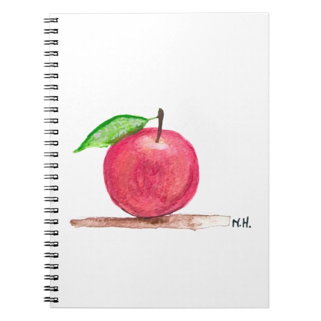 Carnet Pommes rouges (Devant)