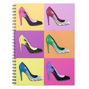 Carnet Pompes Stiletto Pop Art / Chaussures / talons haut