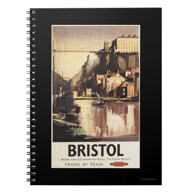 Carnet Pont Clifton Suspension et bateaux (Devant)
