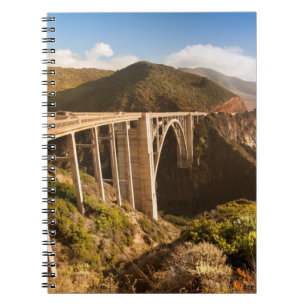 Carnet Pont de Bixby, grand Sur, la Californie,