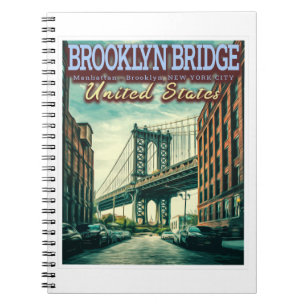CARNET PONT DE BROOKLYN - MANHATTAN - BROOKLYN - NEW YORK