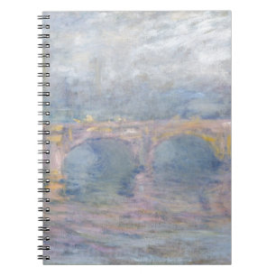 Carnet Pont de Claude Monet Waterloo, Londres, au