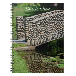 Carnet Pont de pierre Lilypads Nature