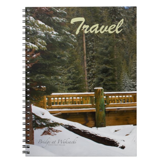 Carnet Pont du Wuksachi Lodge Travel Notebook (Devant)