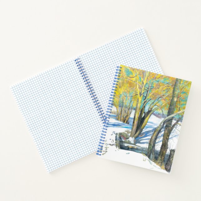 Carnet pont en hiver (Intérieur)