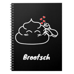 Carnet Poop in Love - Brootsch le PooPoo