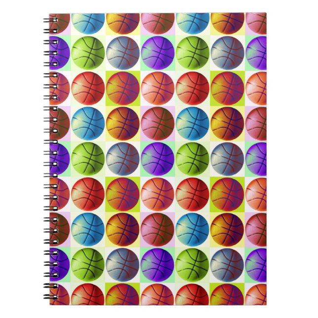 Carnet Pop Art Basket (Devant)